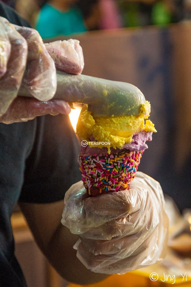 【Kuching Fest’s TALLEST American Cone Ice Cream】 Teaspoon